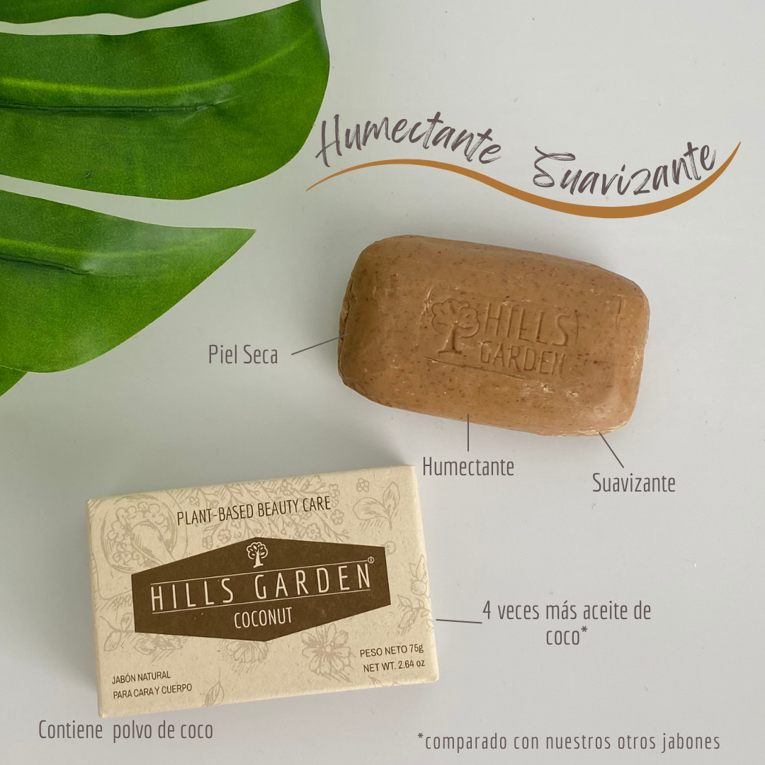 Jabón Coco 75g - Piel Seca
