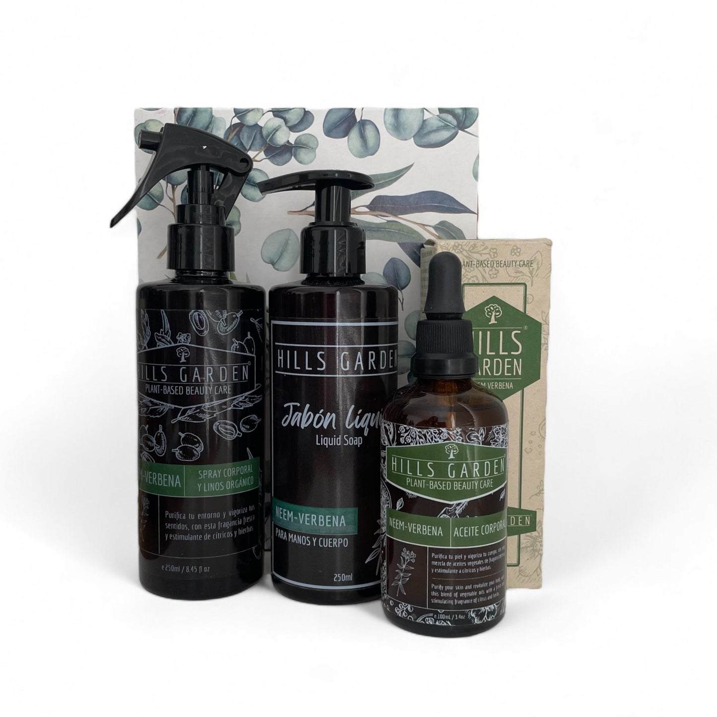 Kit Spray 250ml + Jabón Líquido + Aceite Corporal 100ml