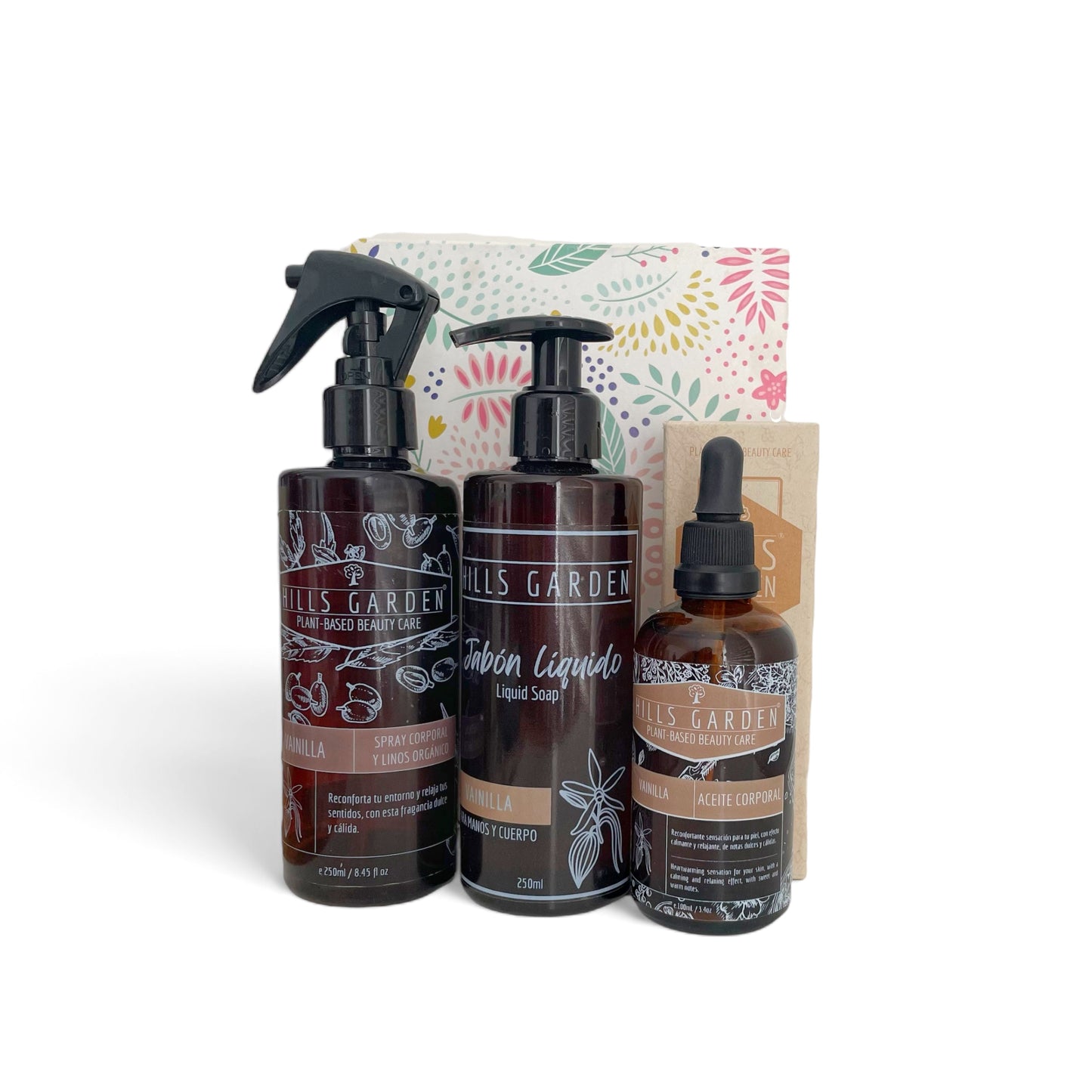 Kit Spray 250ml + Jabón Líquido + Aceite Corporal 100ml