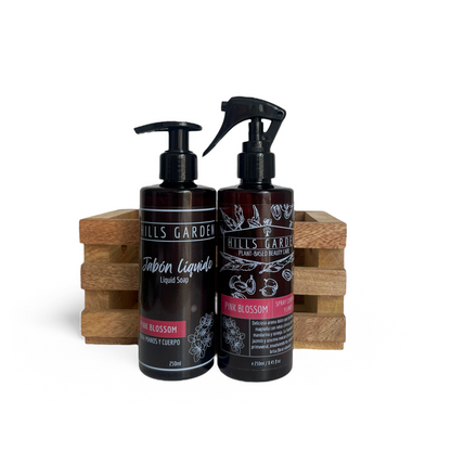 Kit Jabón Líquido + Spray 250ml + Canasta