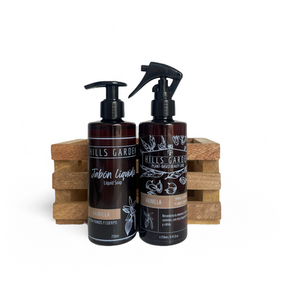 Kit Jabón Líquido + Spray 250ml + Canasta