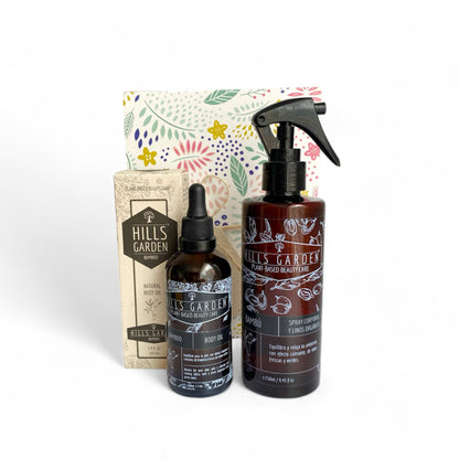 Kit Aceite corporal 100 ml +  Spray 250 ml