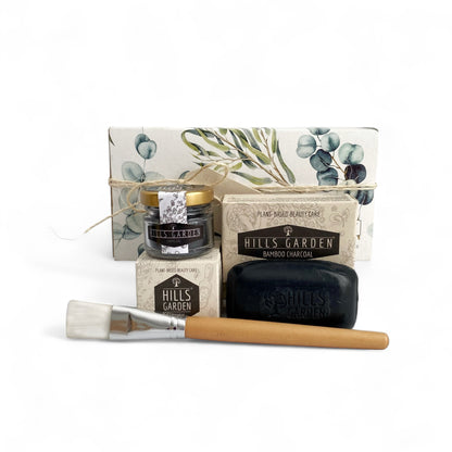 Kit Facial de Mascarilla + Jabón 75gr + Pincel