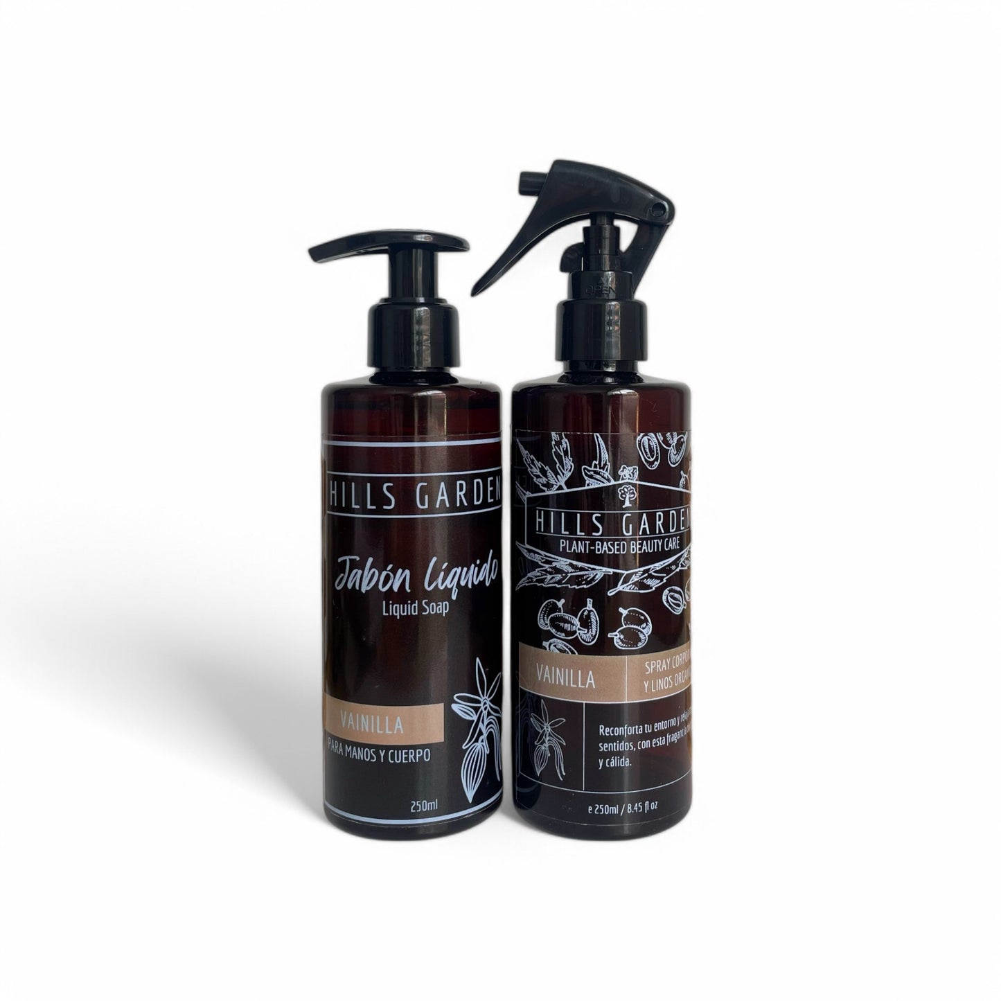 Kit Jabón Líquido + Spray 250ml + Canasta