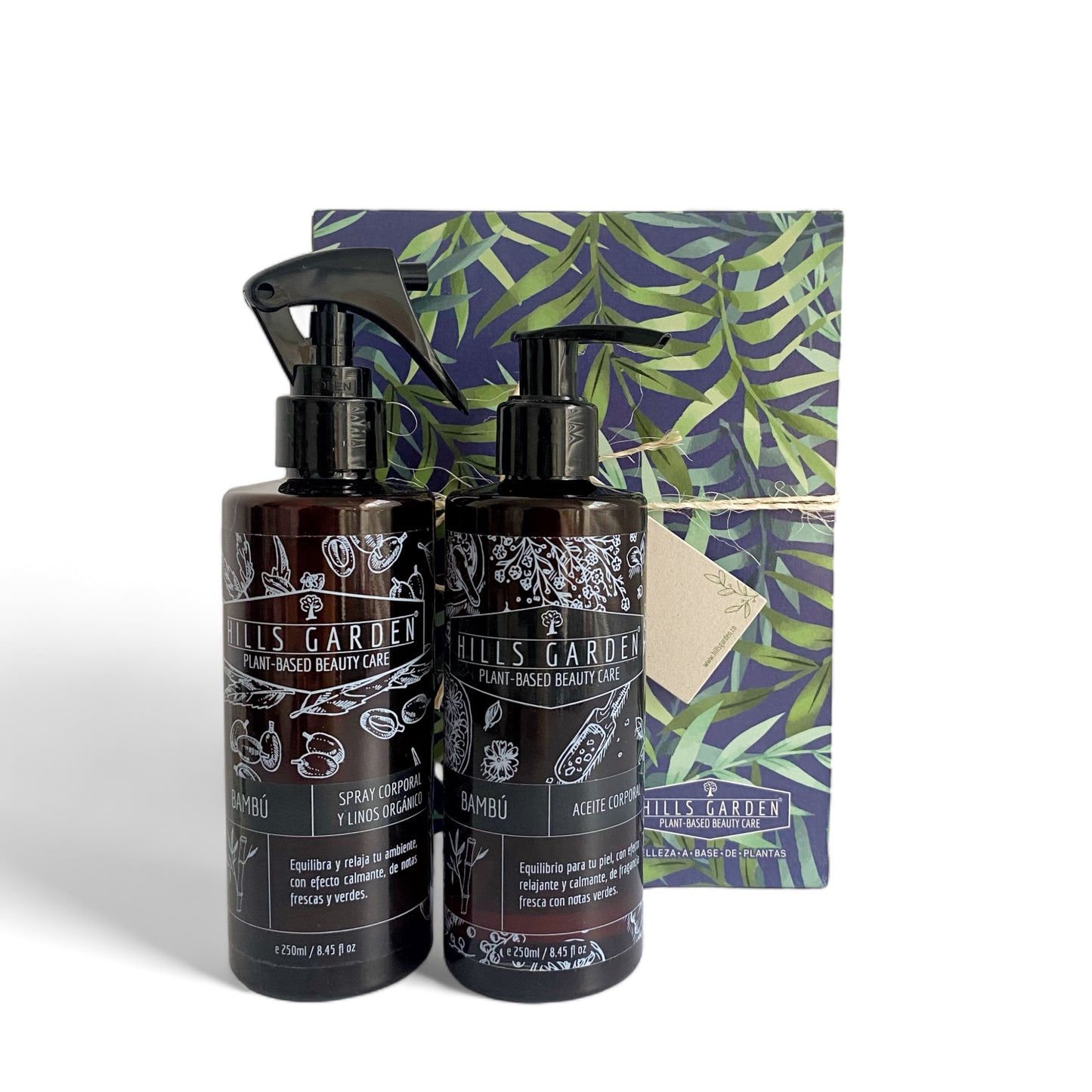 Kit Aceite corporal 250 ml +  Spray 250 ml